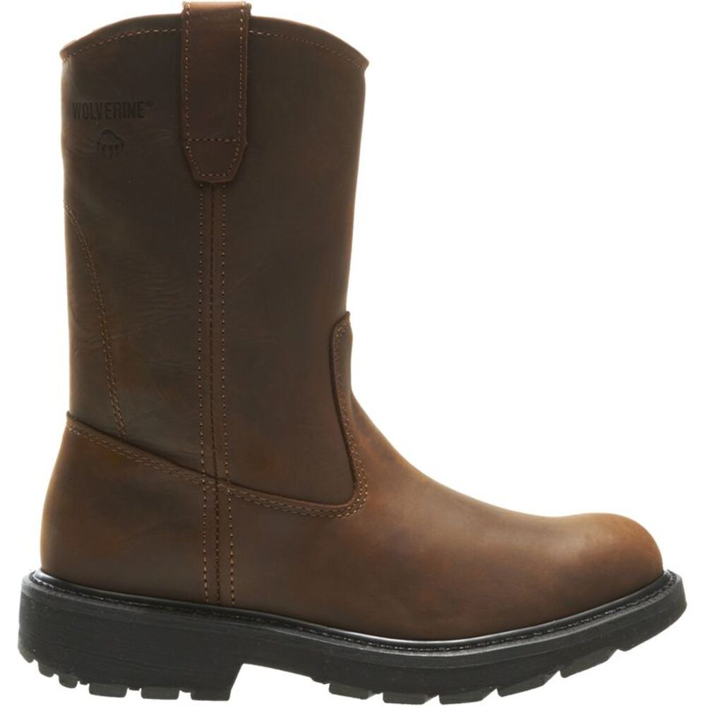 Wolverine Mens DD Work 10" Brown Boots (NWT)